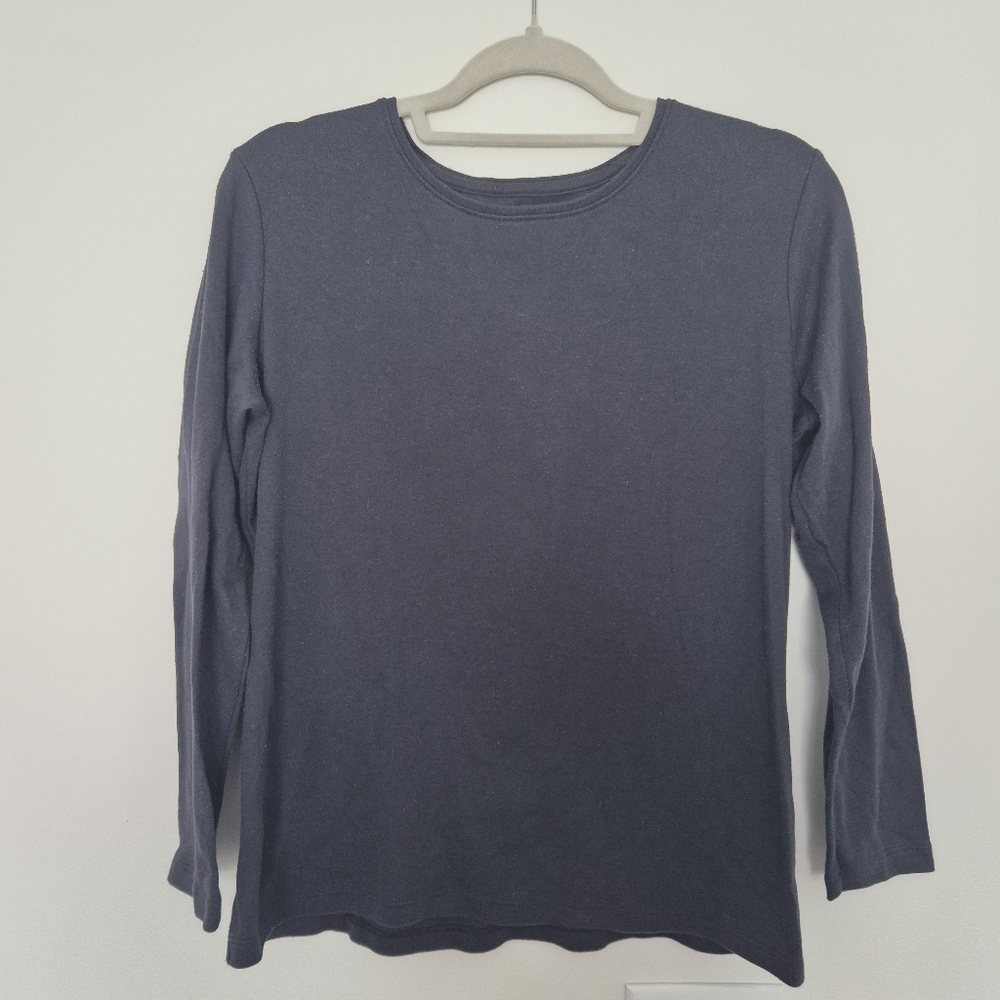 Black Long-Sleeve T-Shirt